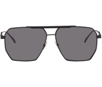 Black Classic Aviator Sunglasses