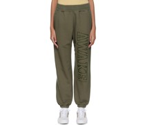 Khaki Cotton Lounge Pants