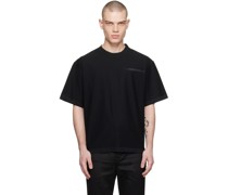Black Inverted Seam T-Shirt