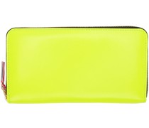 Yellow Super Fluo Zip Wallet