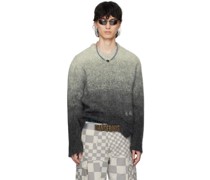 Gray Gradient Sweater