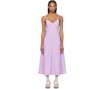 Purple Strap Maxi Dress