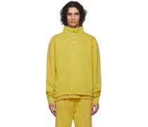 Yellow Half-Zip Yacht Sweatshirt