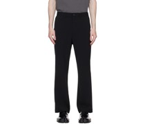 Black Flare Trousers