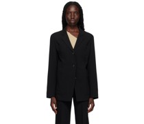 Black Slim Blazer