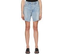 Blue Denim Shorts