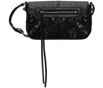 Black 'Le Cagole' Mini Flap Bag