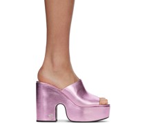 Pink Bianca Platform Sandals