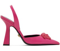 Pink 'La Medusa' Slingback Heels