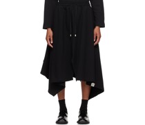 Black Levena Midi Skirt