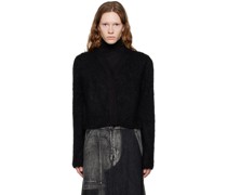 Black Grandma Cardigan