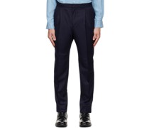 Navy Drew Trousers