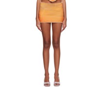 SSENSE Exclusive Orange Emilia Miniskirt