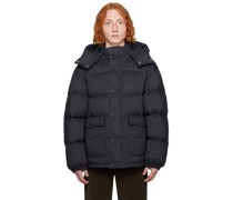 Navy Rustic Down Jacket