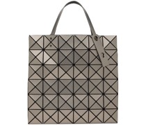 Silver Lucent Metallic Tote
