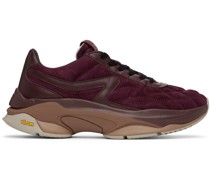 Burgundy Legacy Sneakers