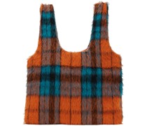 Orange Shopper Tote