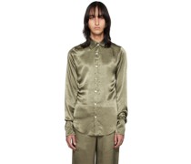 Green Slim Shirt