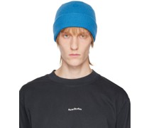 Blue Patch Beanie