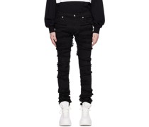 Black Slice Jeans