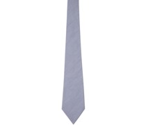 Blue Fil A Fil Tie