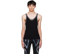 Black Rib Tank Top