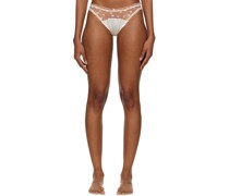 White Papillon Ruffled Briefs