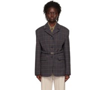 Gray Check Jacket