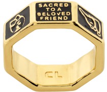 Gold Beloved Friendship Ring