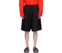 Black Oversize Shorts