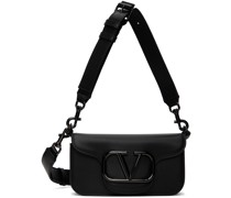 Black Mini Locò Crossbody Bag