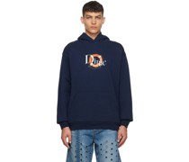 Blue Cotton Hoodie