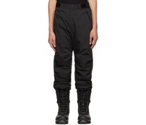 Black Fire-Resistant 2 Layer Down Trousers