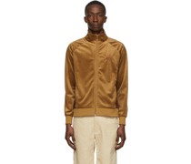 Tan Polyester Track Jacket