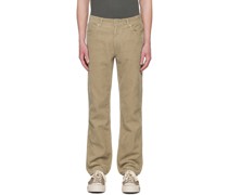 Beige Fluxus 03 Trousers