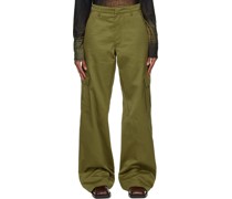 SSENSE Exclusive Green Trousers