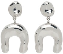 Silver Wishbone Earrings