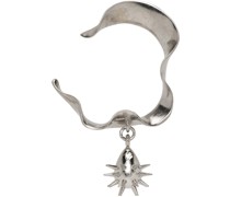 SSENSE Exclusive Silver Mini Swell Earring