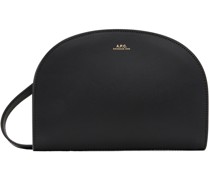 Black Demi-Lune Clutch