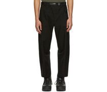 Black Polyester Trousers