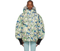 Multicolor Elaina Reversible Puffer Jacket