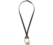 Black Leather Necklace