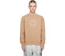 Beige Mount Sunny Edition Embroidered Sweatshirt