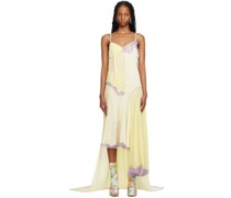 Yellow & Beige Donald Maxi Dress