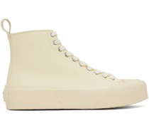 Off-White High-Top Sneakers