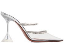 Silver Gilda Glass 95 Heels