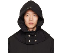 Black Nylon Windproof Hood