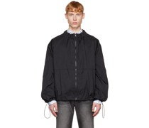 SSENSE Exclusive Black String Bomber Jacket