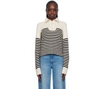 Off-White & Black Pierce Sweater