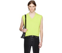 Green Cropped Vest